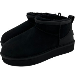 BOOTS ULTRA MINI SEMELLES COMPENSEES EN CRÊPE