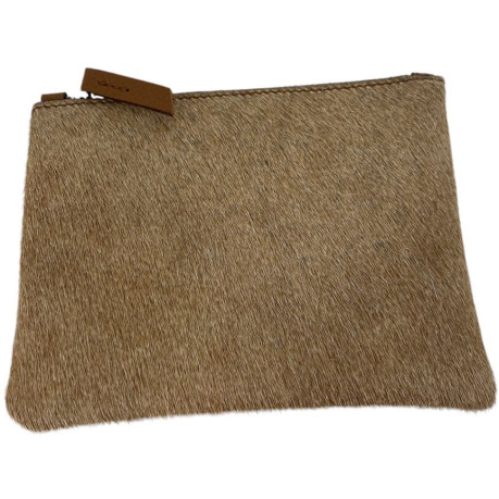 POCHETTE MINI VACHE CHAMPAGNE