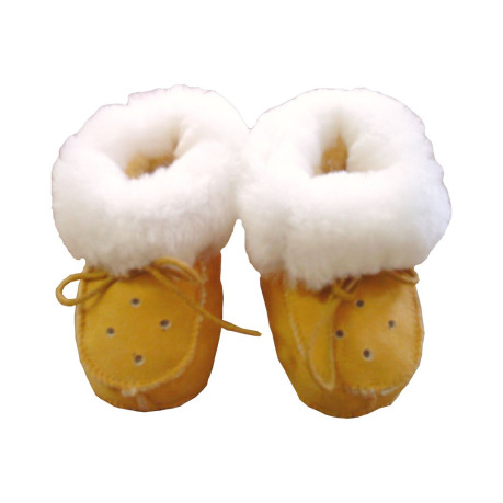 Chaussons bébé Mouton Sablé par C2BB, spécialiste des chaussures/chaussons/chaussettes  pour bébés et enfants