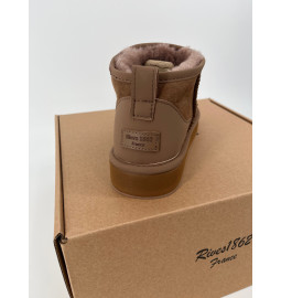 BOOTS ULTRA MINI SEMELLES COMPENSEES EN CRÊPE