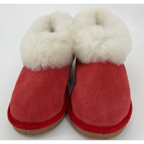 CHAUSSONS CHAUD MOUTON CORAIL