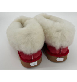 CHAUSSONS CHAUD MOUTON CORAIL