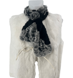 ECHARPE LAPIN REX FLEUR...