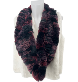 ECHARPE FOURRURE LAPIN CIRCULAIRE