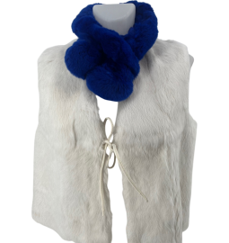 TOUR DE COU FOURRURE  LAPIN REX