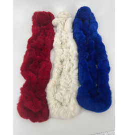 TOUR DE COU FOURRURE  LAPIN REX