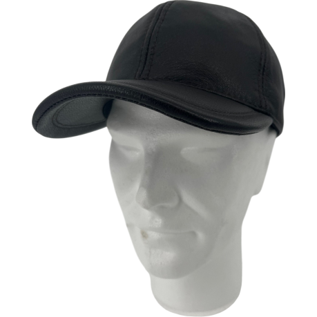 CASQUETTE BASEBALL CUIR