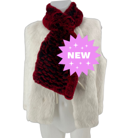 ECHARPE LAPIN REX TRAME TRICOT