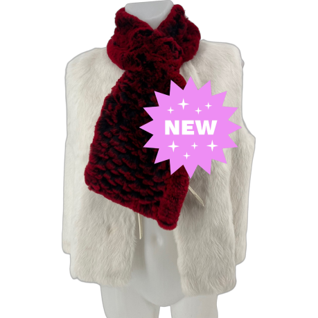ECHARPE LAPIN REX TRAME TRICOT