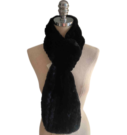 ECHARPE LAPIN REX TRAME TRICOT