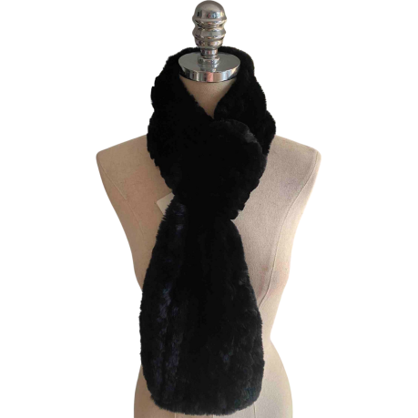 ECHARPE LAPIN REX TRAME TRICOT