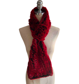 ECHARPE LAPIN REX TRAME TRICOT