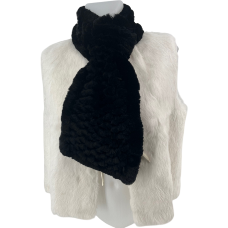 ECHARPE LAPIN REX TRAME TRICOT