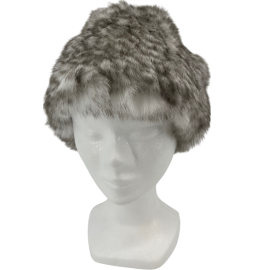 BONNET LAPIN REX - MECHES COULEUR