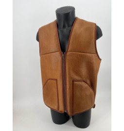 VESTE EN AGNEAU DOUBLE FACE