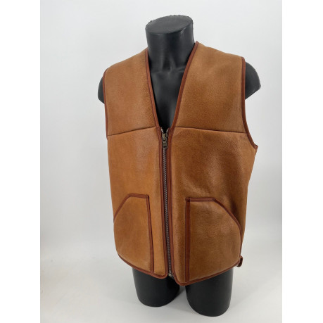 VESTE EN AGNEAU DOUBLE FACE