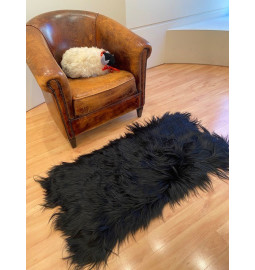 DESCENTE DE LIT CHEVRE DE CHINE POILS LONGS