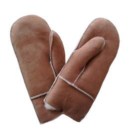 MOUFLES BEIGE Réf J-014