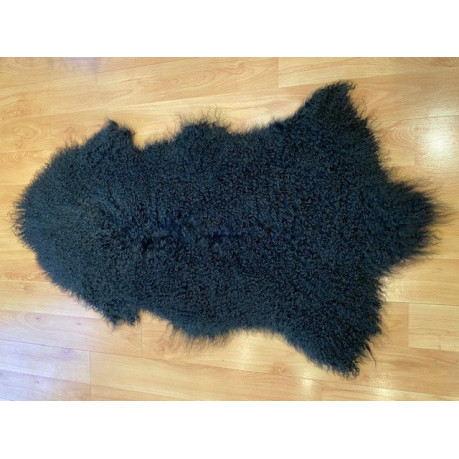 PEAU D'AGNEAU DU TIBET NOIRE PEAU D'AGNEAU DU TIBET NOIRE