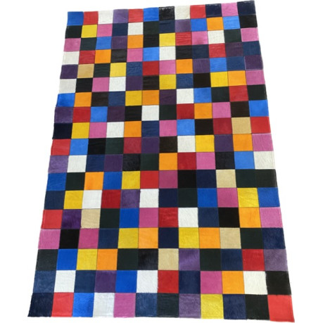 TAPIS PATCHWORK COULEURS SOLIDES