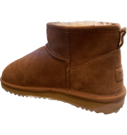 Mini Boots Agneau Camel