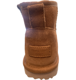 Mini Boots Agneau Camel