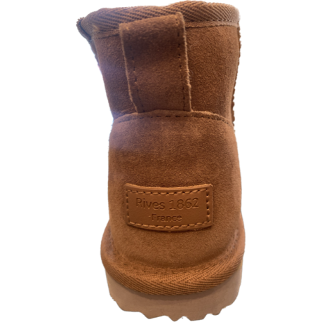 Mini Boots Agneau Camel