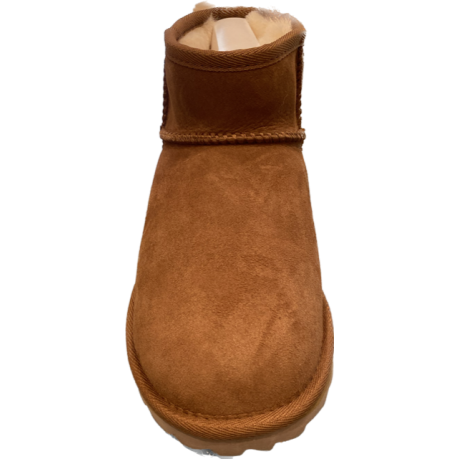 Mini Boots Agneau Camel