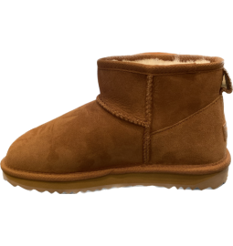 Mini Boots Agneau Camel