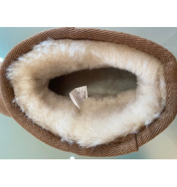 Mini Boots Agneau Camel