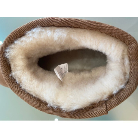 Mini Boots Agneau Camel
