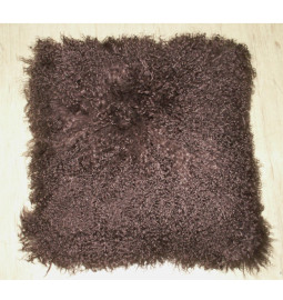 CUSHION TIBETAN LAMBSKIN - One colour