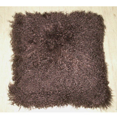 CUSHION TIBETAN LAMBSKIN - One colour