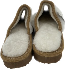 MULES MOUTON BLANCHE