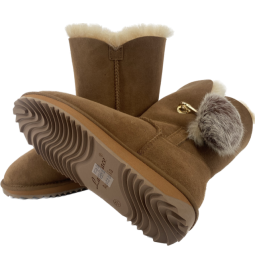 BOTTES MERINOS CHATAIGNE - de 119€ passe à 79€