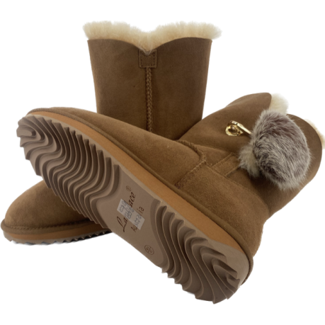 BOTTES MERINOS CHATAIGNE - de 119€ passe à 79€