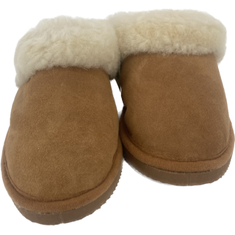 MULE CHAUDE MOUTO  CORAIL ou MARRON