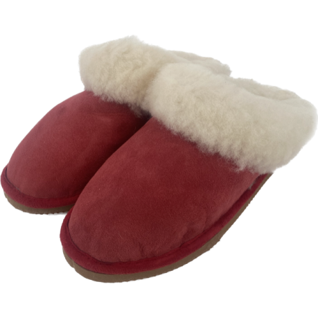 MULE CHAUDE MOUTO  CORAIL ou MARRON