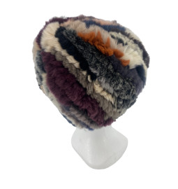 BONNET EN LAPIN REX