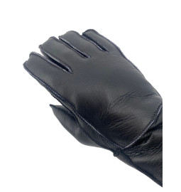 GLOVES IN BLACK LAMBSKIN MIXED