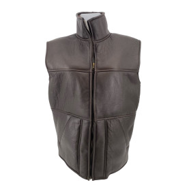 SHEEPSKIN SHEPHERD VEST -...