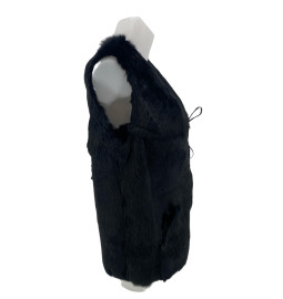 VEST   RABBIT FUR