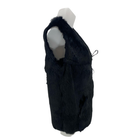 VEST   RABBIT FUR