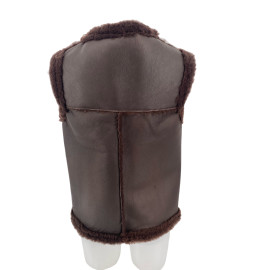 GILET FEMME CUIR AGNEAU LOLA POCHES