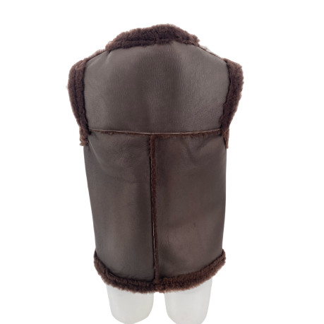 GILET FEMME CUIR AGNEAU LOLA POCHES