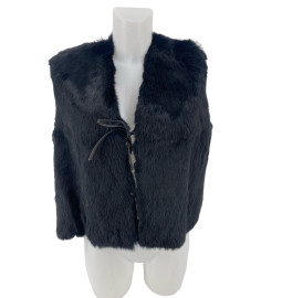 VEST   RABBIT FUR