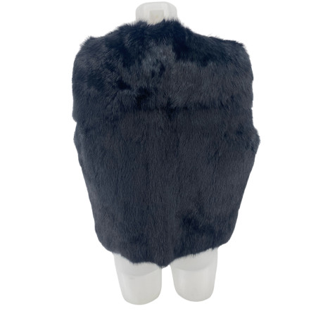 GILET FOURRURE LAPIN COURT